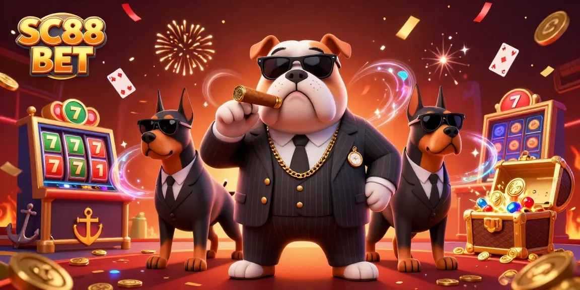 Experience SC88 BET's thrilling casino environment with 3D characters and vibrant gaming elements.