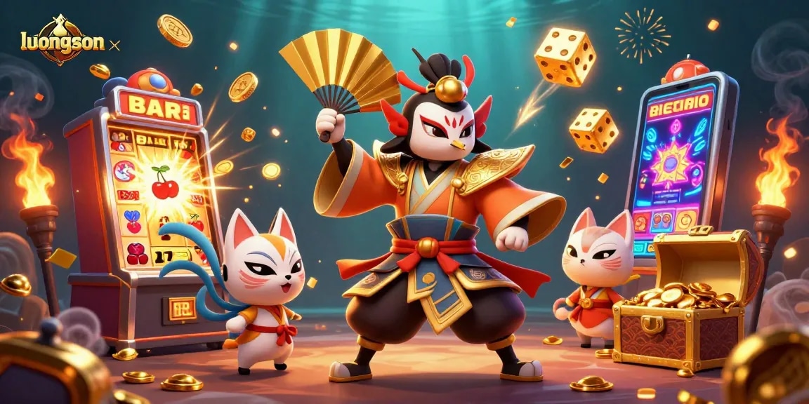Experience thrilling gameplay at luongson with vibrant 3D characters and exciting casino features