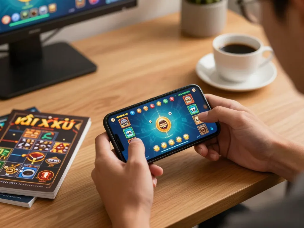 Engaging with the app tài xỉu online through mobile gaming for exciting casino action.
