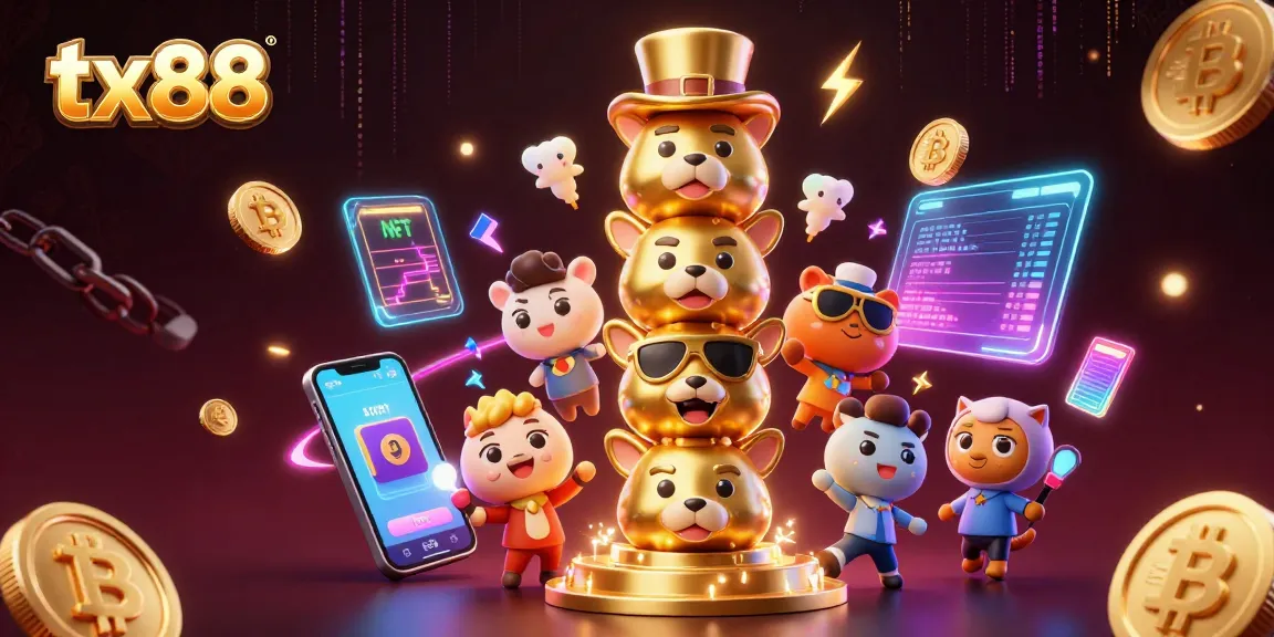 Engage with tx88's exciting casino experience featuring vibrant characters and thrilling games.