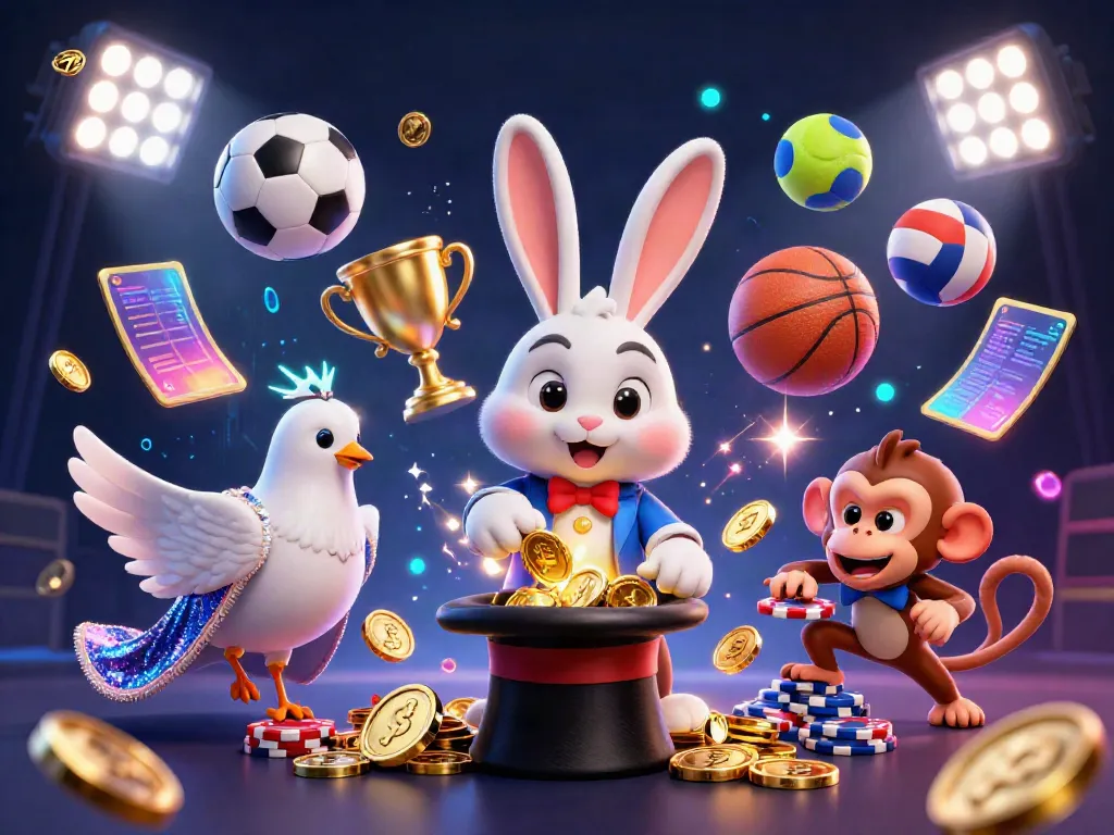 Win big at 789F while enjoying an exciting casino scene filled with vibrant characters and gaming elements.
