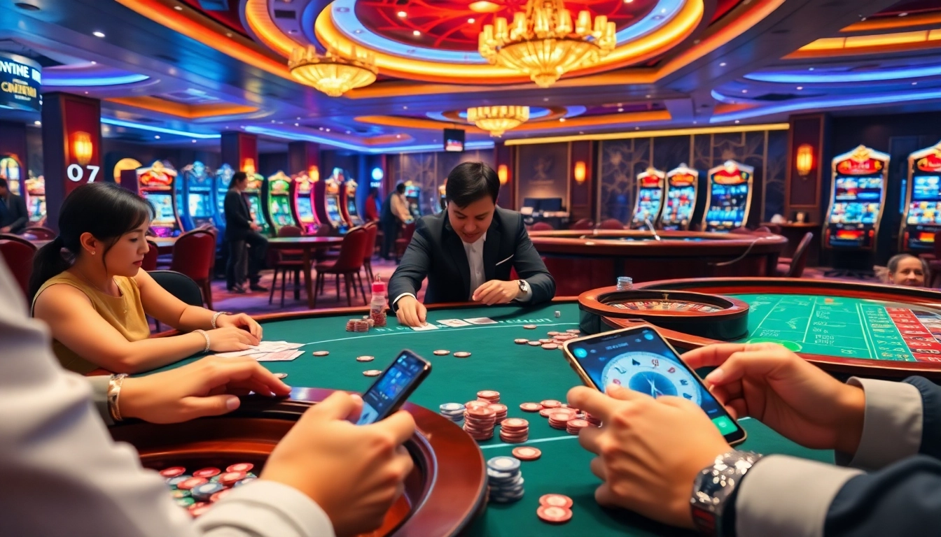 Engaging players enjoy high-stakes games at nhà cái vin88, including Baccarat and Blackjack.