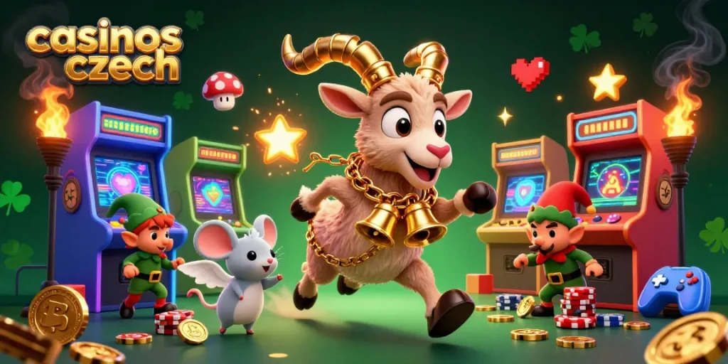 V kasinu ať se živě hrají 'casinos czech' s horovým Krampusem, myší a elfem.